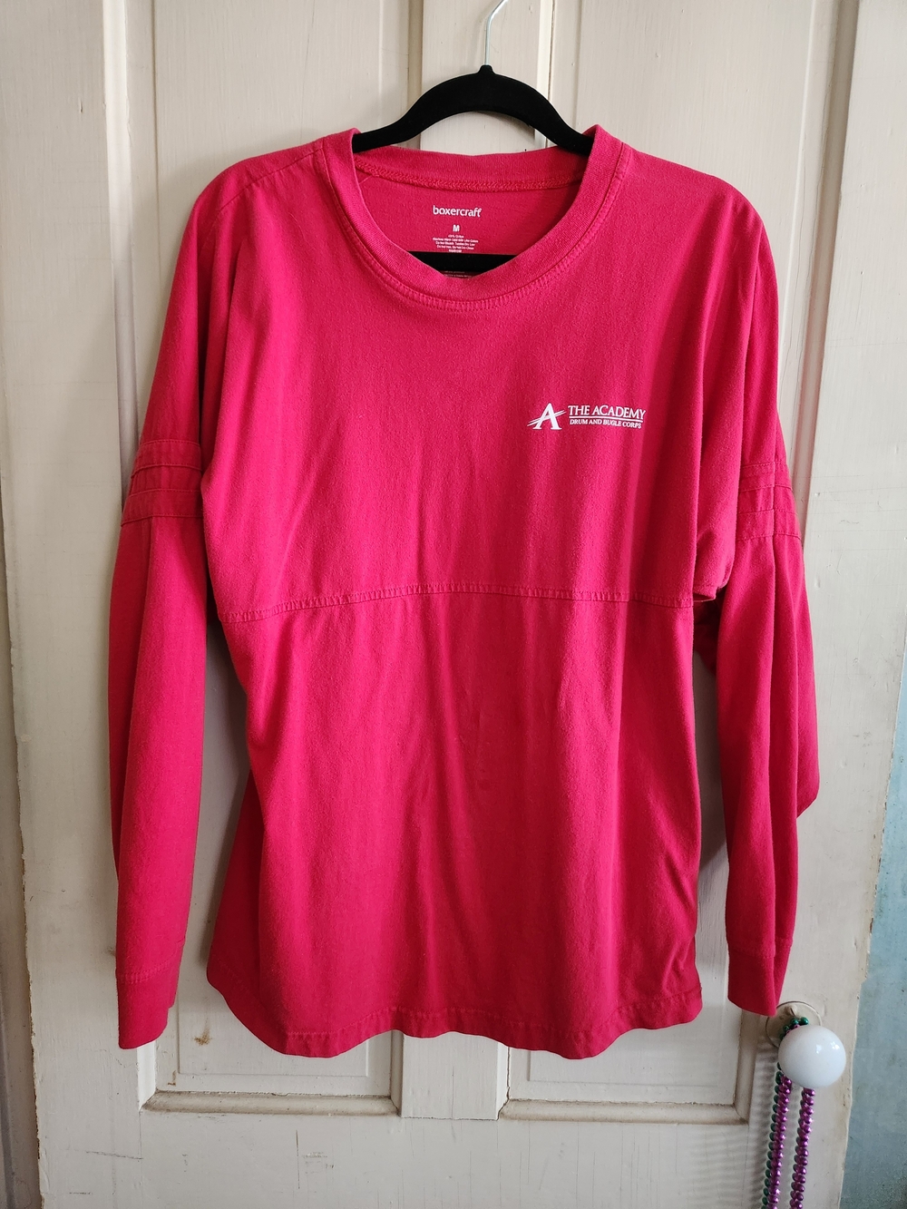 Boxercraft Women's Long Sleeve Crewneck Jersey - Pink